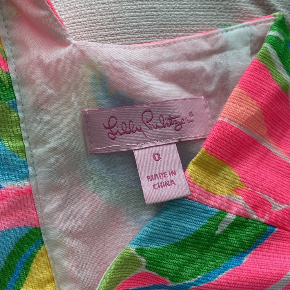 LILLY PULITZER floral shift dress - Picture 5 of 13
